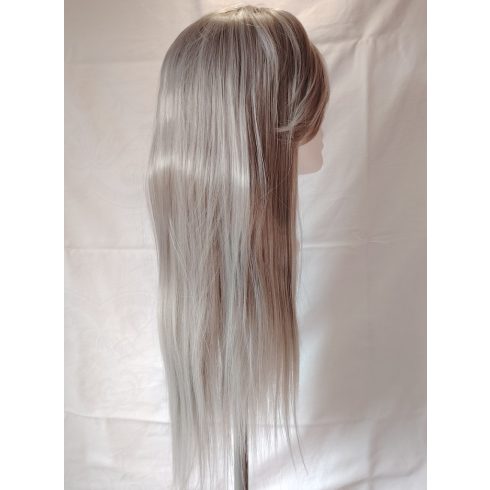 Paróka ősz haj (ezüst szín) egyenes 65cm hajhossz 240g