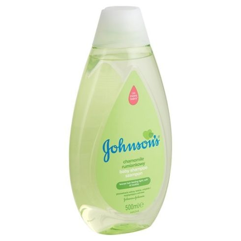 Johnson's hipoallergén kamillás babasampon 500ml