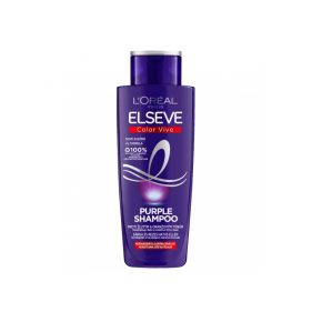  L'Oreal Elseve Purple Shampoo hamvasító sampon sárga és rezes hatás ellen 200ml