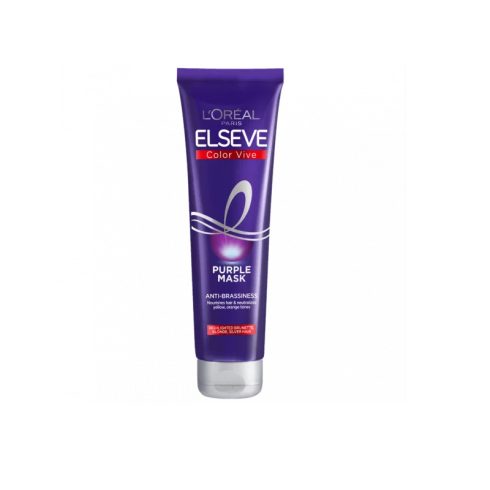 L'Oréal Elseve Purple hamvasító hajmaszk sárga és rezes hatás ellen 150ml