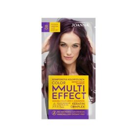   Joanna Multi Effect kimosható hajszínező 08 PADLIZSÁN 35g