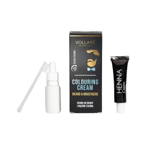   Vollaré henna alapú szakáll és bajusz színező krém fekete