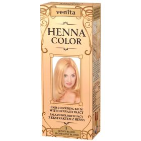 Venita Henna Color hajszínező balzsam 1 napszőke 75ml