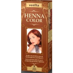 Venita Henna Color hajszínező balzsam 8 Rubinvörös 75ml