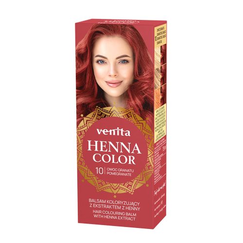 Venita Henna Color hajszínező balzsam 10 Gránát vörös 75ml