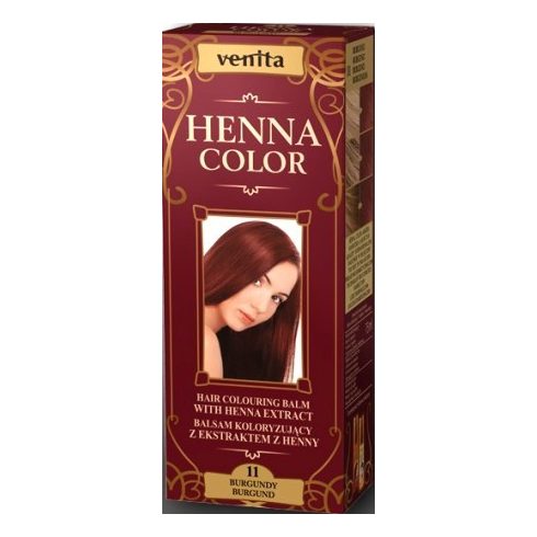 Venita Henna Color hajszínező balzsam 11 Burgundi 75ml