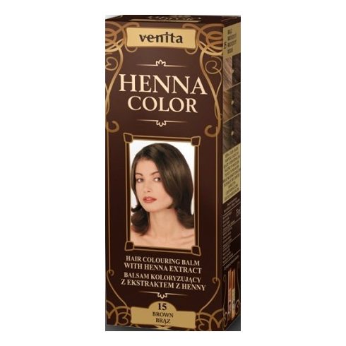 Venita Henna Color hajszínező balzsam 15 Barna 75ml