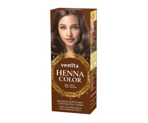 Venita Henna Color hajszínező balzsam 15 Barna 75ml