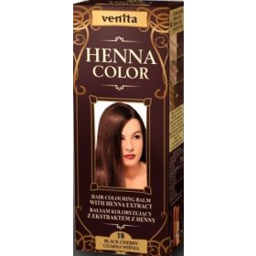 Venita Henna Color hajszínező balzsam 18 Fekete meggy 75ml