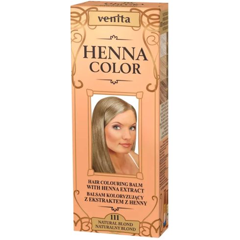 Venita Henna Color hajszínező balzsam 111 természetes szőke 75ml