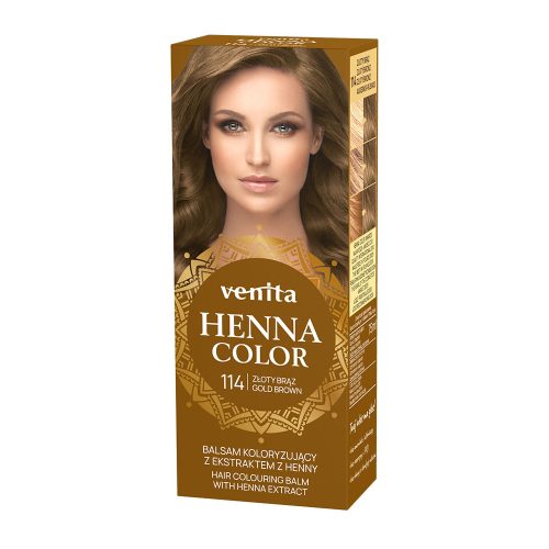 Venita Henna Color hajszínező balzsam 114 aranybarna 75ml