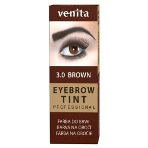 Henna Color szemöldök-szempilla festék por+emulzió barna