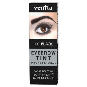   Venita Professional Eyebrow Tint 1.0 fekete tartós henna szemöldökfesték