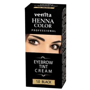   Henna 1.0 fekete tartós szempilla és szemöldök krémfesték 15g