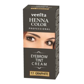   Henna 1,1 garafitszürke tartós szempilla és szemöldök krémfesték 15g