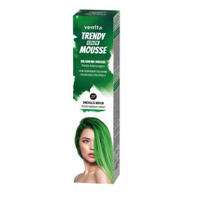   Venita Trendy Color Mousse ammóniamentes hajszínező hab smaragdzöld (37) 75ml
