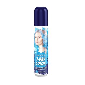   Venita 1-Day Color hajszínező spray világoskék (ocean blue) 50ml