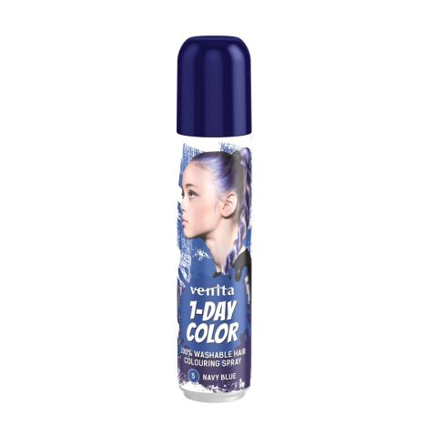 Venita 1-Day Color hajszínező spray kék (navy blue) 50ml