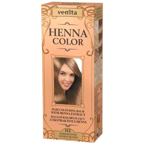 Venita Henna Color hajszínező balzsam 112 sötétszőke 75ml