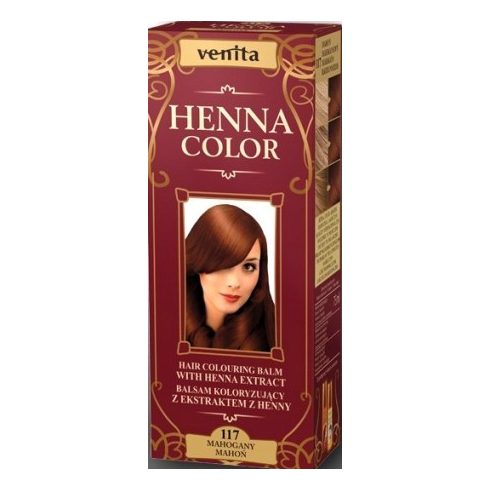 Venita Henna Color hajszínező balzsam 117 Mahagóni 75ml