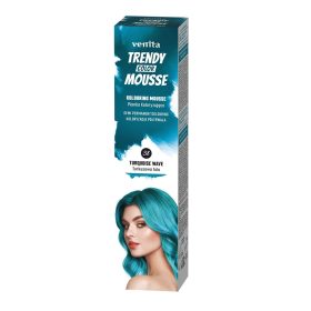   Venita Trendy Color Mousse ammóniamentes hajszínező hab türkizkék (38) 75ml