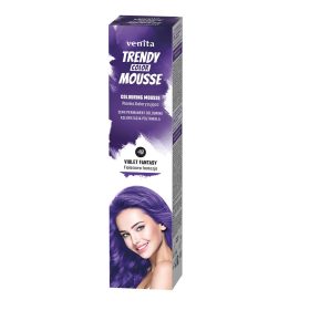  Venita Trendy Color Mousse ammóniamentes hajszínező hab lila (40) 75ml