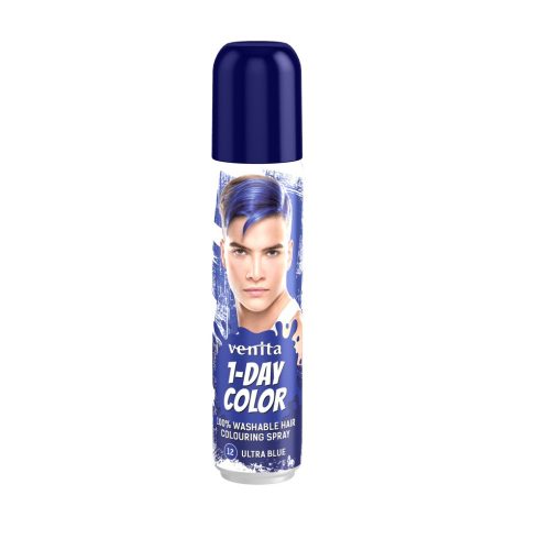 Venita 1-Day Color hajszínező spray kék (ultra blue) 50ml