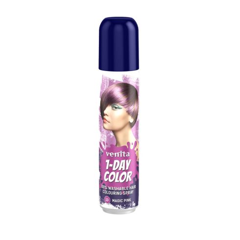 Venita 1-Day Color hajszínező spray rózsaszín (magic pink) 50ml