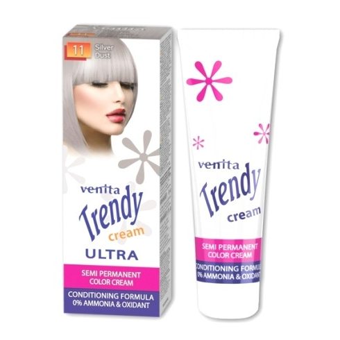 Venita Trendy hajszínező krém (11) ezüst 75ml