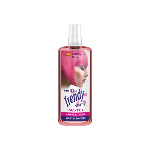 Venita Trendy rózsaszín hajtónusjavító spray 200ml