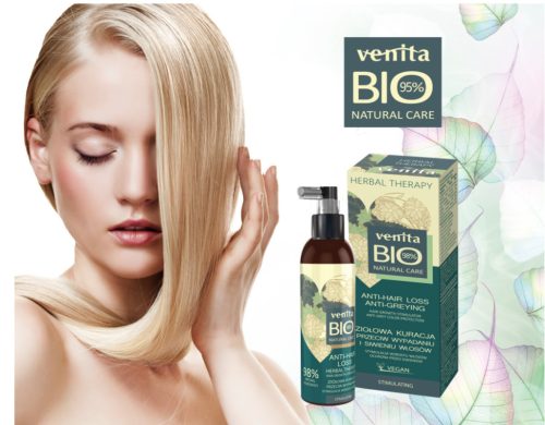 Venita gyógynövényes hajelixír hajhullás és őszülés ellen 200ml