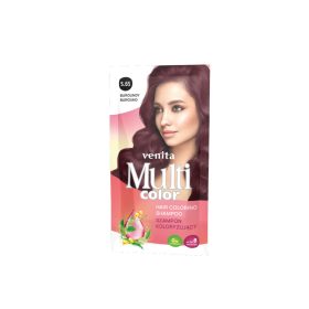   Venita Multi Color ammóniamentes hajszínező sampon  5.65 Burgundi 40 g