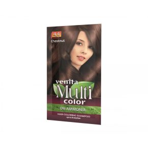   Venita Multicolor ammóniamentes hajszínező sampon 4.4 gesztenye barna 40g