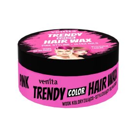   Venita Trendy Color Hair Wax – Pink (rózsaszín) hajszínező hajformázó wax 75 g