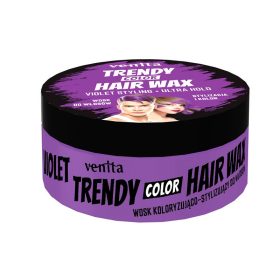   Venita Trendy Color Hair Wax – Violet (lila) hajszínező hajformázó wax 75 g
