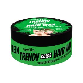   Venita Trendy Color Hair Wax – Green (zöld) hajszínező hajformázó wax 75 g