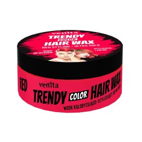   Venita Trendy Color Hair Wax – Red (piros) hajszínező hajformázó wax 75 g