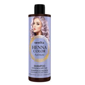   Venita Henna Color hamvasító sampon szőke és ősz hajra 300ml