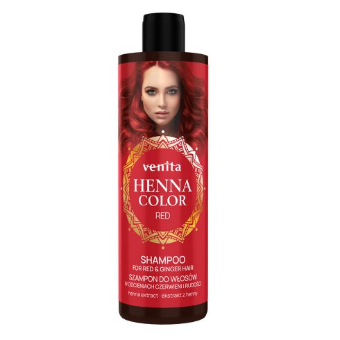 Venita Henna Color sampon vörös hajra 300ml