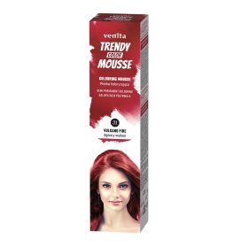   Venita Trendy Color Mousse ammóniamentes hajszínező hab vulkánvörös (31) 75ml