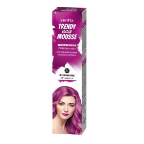   Venita Trendy Color Mousse ammóniamentes hajszínező hab vadrózsaszín (32) 75ml