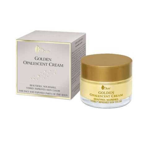 AVA bőrfiatalító-ránctalanító anti-aging nappali arckrém arany szemcsékkel 50ml