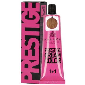 Kallos Prestige Color krémhajfesték 8 világos szőke 60ml