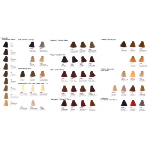 Kallos Prestige Color krémhajfesték 7.60 velence vörös 60ml