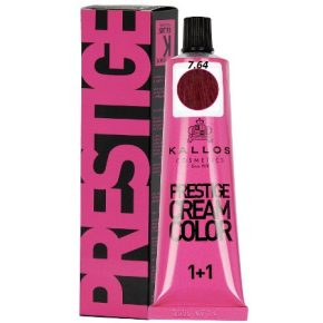   Kallos Prestige Color krémhajfesték 7.64 világos szőkés vörös 60ml