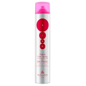 KJMN extra erős hajlakk Silk proteinnel 750ml