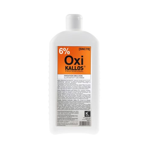 Kallos 6% illatosított oxi krém 1000ml