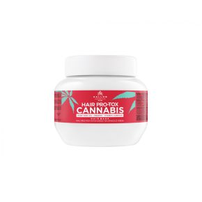   Kallos Hair Pro-tox Cannabis hajpakoló krém Kendermagolajjal 275ml