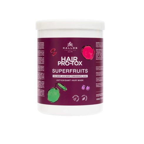 Kallos Hair Pro-Tox Superfruits hajpakolás 1000ml