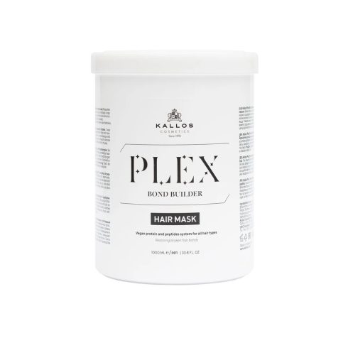 Kallos Plex Bond Builder hajpakolás növényi proteinnel 1000ml